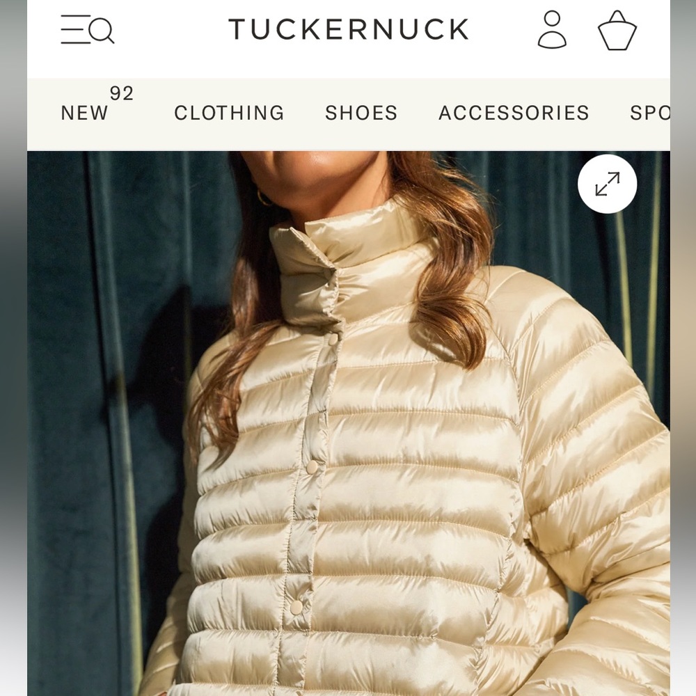 NWOT Tuckernuck / Pomander Place Champagne Puffer